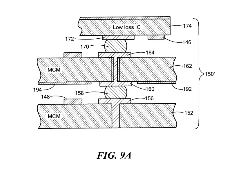 A low-loss integrated circuit coupled to a superconducting multi-chip module through an intermediate substrate with a superconducting interconnect including shielding structures which shields components from spurious or undesirable electromagnetic or magnetic energy